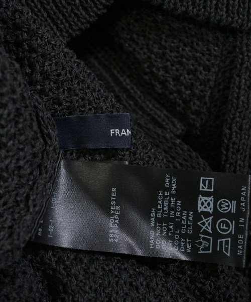 FRAMeWORK（フレームワーク）ニット・セーター 黒 サイズ:F レディース/2200671691332