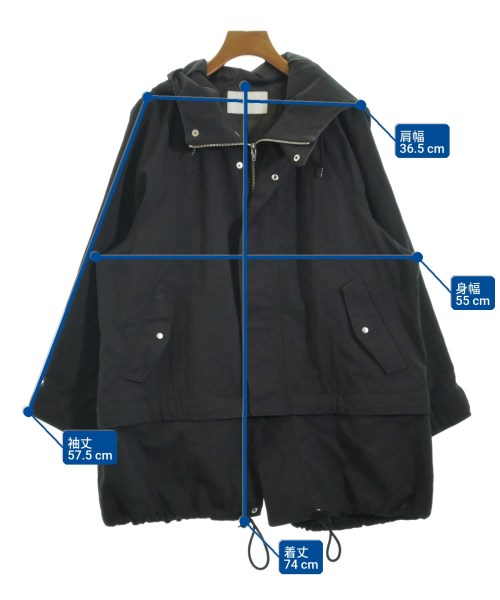 FRAMeWORK（フレームワーク）マウンテンパーカー 黒 サイズ:38(M位) レディース/2200672958014