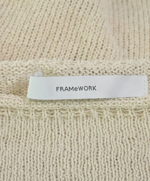 FRAMeWORK（フレームワーク）ニット・セーター ベージュ サイズ:F レディース/2200672958113
