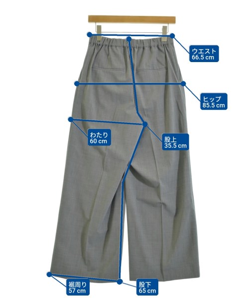 FRAMeWORK（フレームワーク）スラックス グレー サイズ:38(M位) レディース/2200673200044