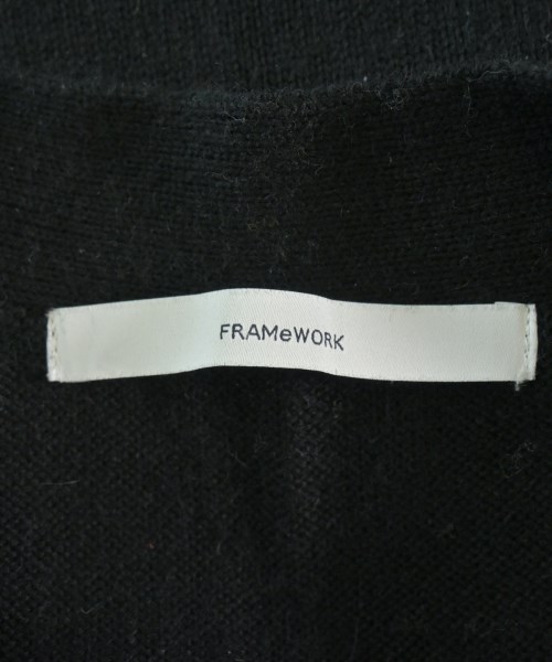 FRAMeWORK（フレームワーク）カーディガン 黒 サイズ:F レディース/2200669464092
