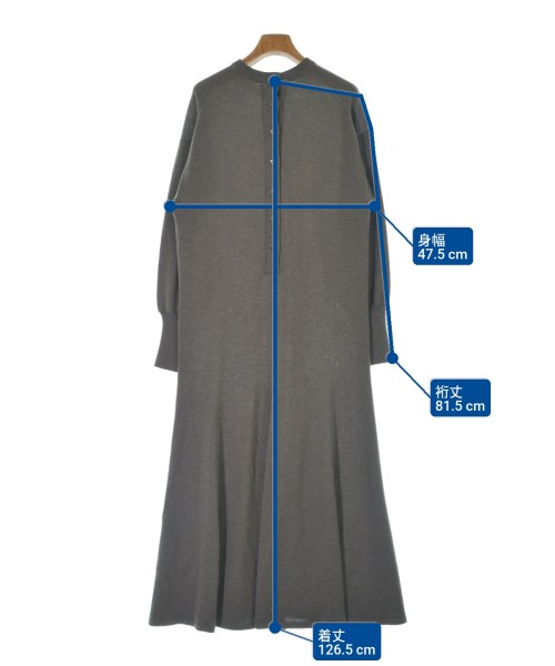 FRAMeWORK（フレームワーク）ワンピース グレー サイズ:F レディース/2200673111326