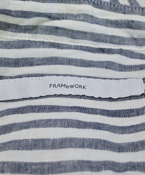 FRAMeWORK（フレームワーク）カジュアルシャツ 紺 サイズ:F レディース/2200675838139