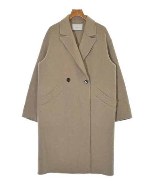 FRAMeWORK(フレームワーク)チェスターコート ベージュ サイズ:36(S位)/2200671371029