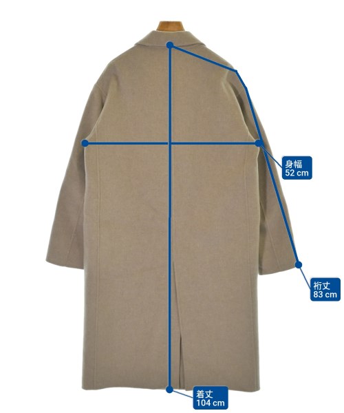 FRAMeWORK（フレームワーク）チェスターコート ベージュ サイズ:36(S位) レディース/2200671371029