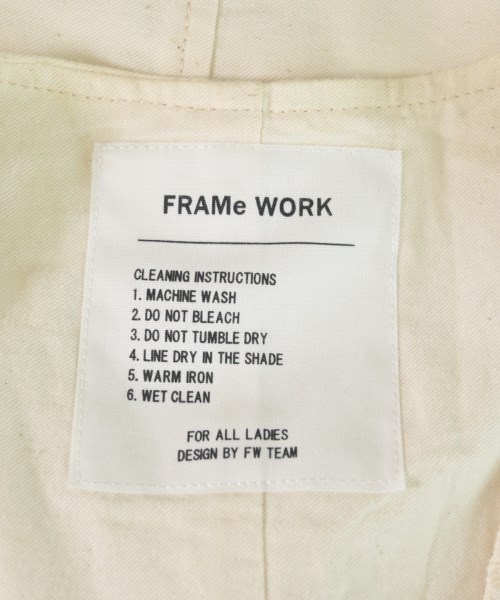 FRAMeWORK（フレームワーク）ベスト 白 サイズ:-(M位) レディース/2200672705588