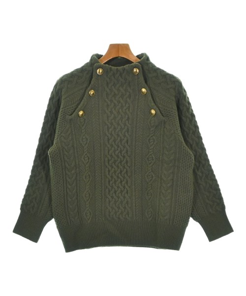 FRAMeWORK(フレームワーク)ニット・セーター カーキ サイズ:F/2200673994066