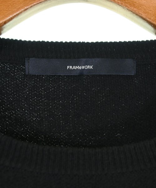 FRAMeWORK（フレームワーク）ニット・セーター 黒 サイズ:F レディース/2200673714015