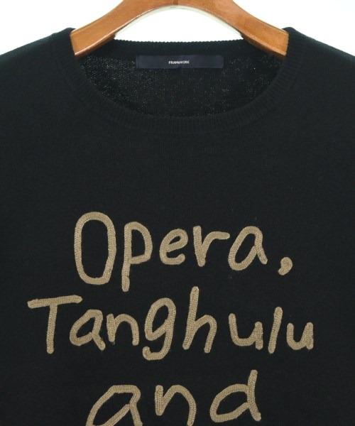 FRAMeWORK（フレームワーク）ニット・セーター 黒 サイズ:F レディース/2200673714015