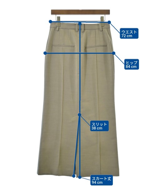 FRAMeWORK（フレームワーク）ロング・マキシ丈スカート グレー サイズ:38(M位) レディース/2200675157025