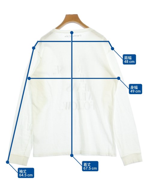 FRAMeWORK（フレームワーク）Tシャツ・カットソー 白 サイズ:F レディース/2200675157124