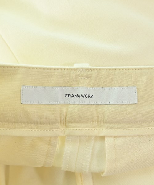 FRAMeWORK（フレームワーク）スラックス 白 サイズ:38(M位) レディース/2200673440099