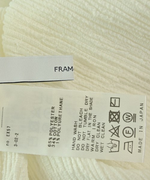 FRAMeWORK（フレームワーク）ブラウス 白 サイズ:-(XL位) レディース/2200673725066