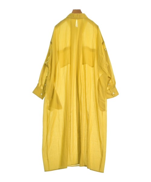 FRAMeWORK（フレームワーク）シャツワンピース 黄 サイズ:38(M位) レディース/2200674520073