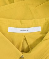 FRAMeWORK（フレームワーク）シャツワンピース 黄 サイズ:38(M位) レディース/2200674520073