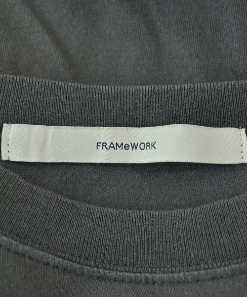 FRAMeWORK（フレームワーク）Tシャツ・カットソー グレー サイズ:-(M位) レディース/2200676084030