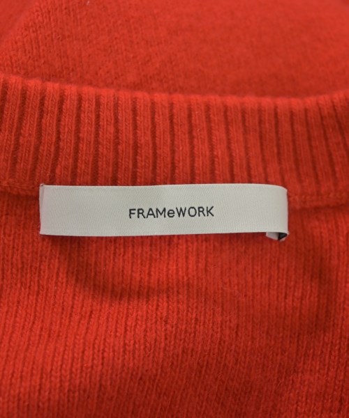 FRAMeWORK（フレームワーク）ニット・セーター 赤 サイズ:F レディース/2200676378115