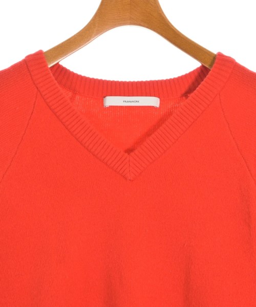 FRAMeWORK（フレームワーク）ニット・セーター 赤 サイズ:F レディース/2200676378115