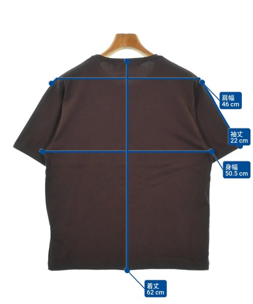 FRAMeWORK（フレームワーク）Tシャツ・カットソー 茶 サイズ:F レディース/2200672876172