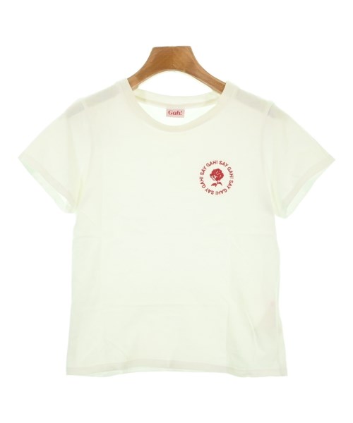 Lisa Says Gah(リサセイガウ)Tシャツ・カットソー 白 サイズ:S/2200679820116