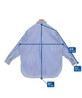 FRAMeWORK（フレームワーク）カジュアルシャツ 青 サイズ:F レディース/2200675428262