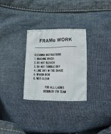 FRAMeWORK（フレームワーク）カジュアルシャツ 紺 サイズ:F レディース/2200679975571