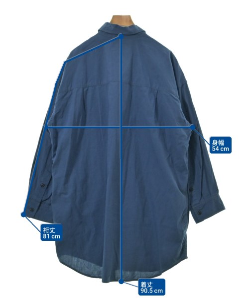 FRAMeWORK（フレームワーク）カジュアルシャツ 青 サイズ:F レディース/2200679975588