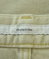 FRAMeWORK（フレームワーク）デニムパンツ ベージュ サイズ:36(S位) レディース/2200678681046