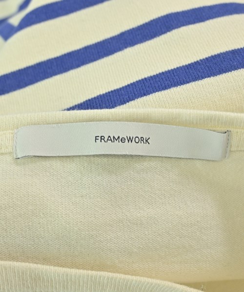 FRAMeWORK（フレームワーク）Tシャツ・カットソー 白 サイズ:F レディース/2200675938020