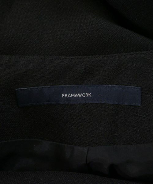 FRAMeWORK（フレームワーク）ロング・マキシ丈スカート 黒 サイズ:36(S位) レディース/2200681455092