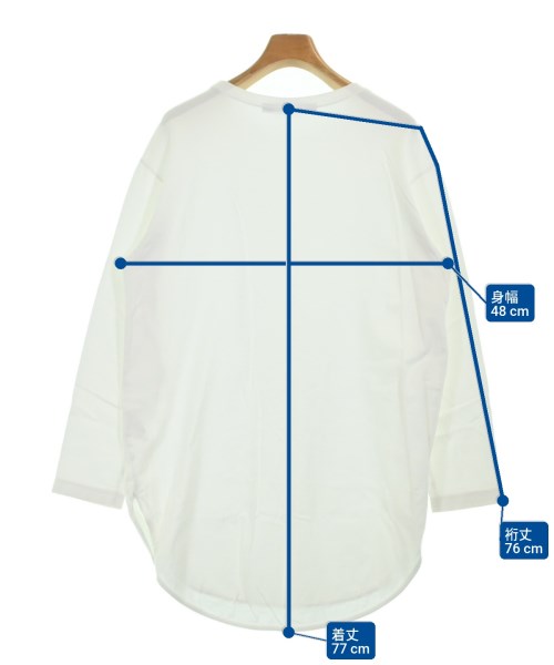 FRAMeWORK（フレームワーク）Tシャツ・カットソー 白 サイズ:-(L位) レディース/2200676514155