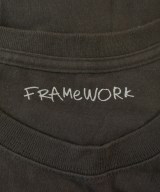 FRAMeWORK（フレームワーク）Tシャツ・カットソー 茶 サイズ:F レディース/2200679329015