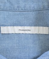 FRAMeWORK（フレームワーク）カジュアルシャツ 青 サイズ:F レディース/2200681497047