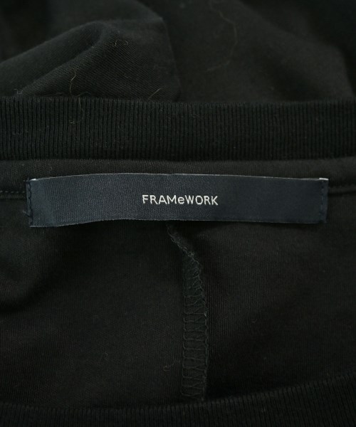 FRAMeWORK（フレームワーク）Tシャツ・カットソー 黒 サイズ:-(M位) レディース/2200674963368