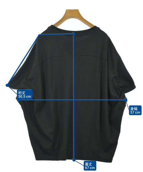FRAMeWORK（フレームワーク）Tシャツ・カットソー 黒 サイズ:-(M位) レディース/2200674963368