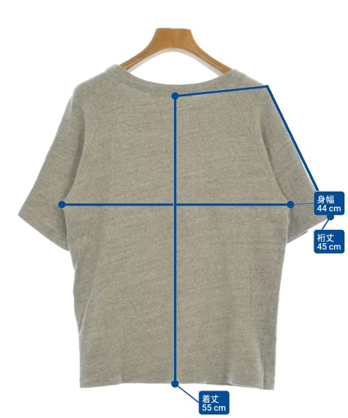 FRAMeWORK（フレームワーク）Tシャツ・カットソー グレー サイズ:F レディース/2200688064099
