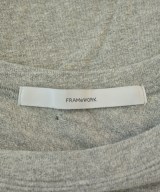 FRAMeWORK（フレームワーク）Tシャツ・カットソー グレー サイズ:F レディース/2200688064099