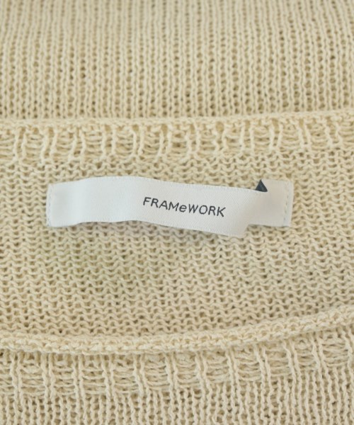 FRAMeWORK（フレームワーク）ニット・セーター ベージュ サイズ:F レディース/2200688064143