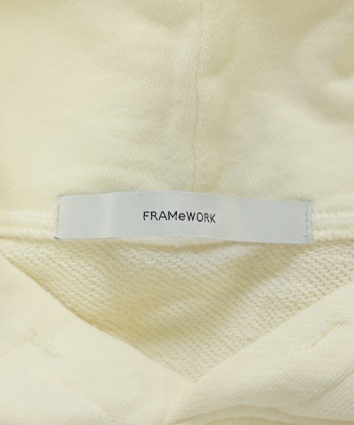 FRAMeWORK（フレームワーク）パーカー 白 サイズ:F レディース/2200689266492