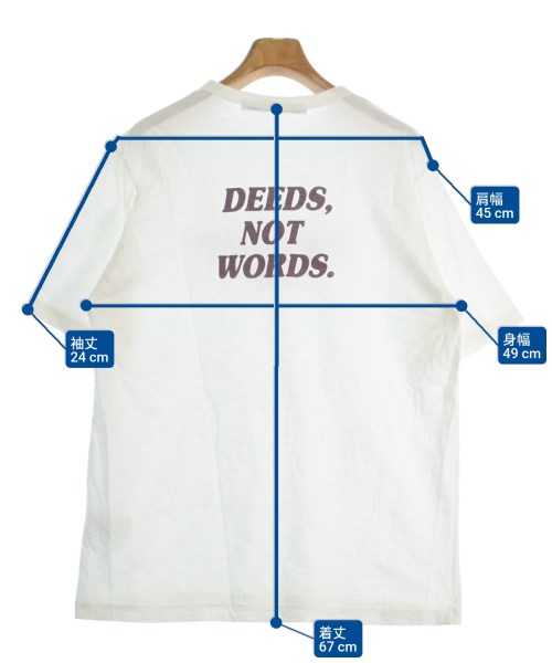 FRAMeWORK（フレームワーク）Tシャツ・カットソー 白 サイズ:F レディース/2200689829048