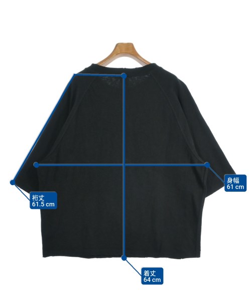 FRAMeWORK（フレームワーク）Tシャツ・カットソー 黒 サイズ:F レディース/2200689829055