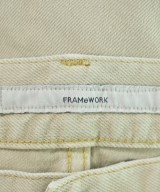 FRAMeWORK（フレームワーク）デニムパンツ ベージュ サイズ:40(M位) レディース/2200690273311