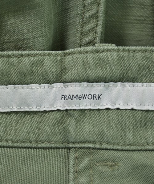 FRAMeWORK（フレームワーク）デニムパンツ 緑 サイズ:40(M位) レディース/2200690273366