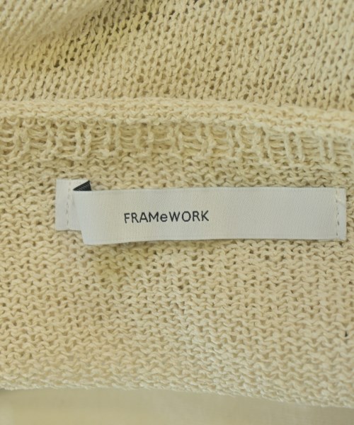 FRAMeWORK（フレームワーク）ニット・セーター ベージュ サイズ:F レディース/2200689177057