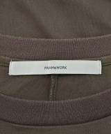 FRAMeWORK（フレームワーク）Tシャツ・カットソー 茶 サイズ:F レディース/2200690548099