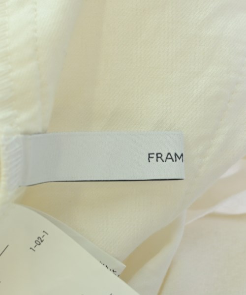 FRAMeWORK（フレームワーク）スラックス 白 サイズ:36(S位) レディース/2200688952099