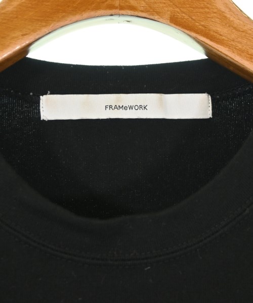 FRAMeWORK（フレームワーク）Tシャツ・カットソー 黒 サイズ:-(M位) レディース/2200688952204
