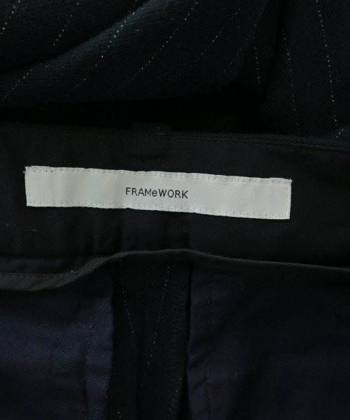 FRAMeWORK（フレームワーク）スラックス 紺 サイズ:36(S位) レディース/2200690028102