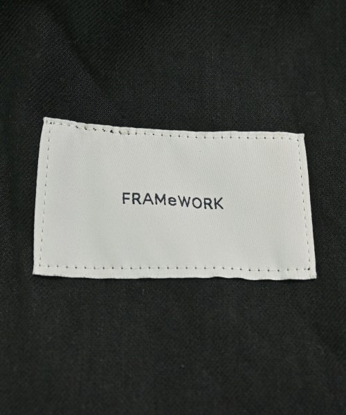 FRAMeWORK（フレームワーク）ジャケット 黒 サイズ:36(S位) レディース/2200694470037
