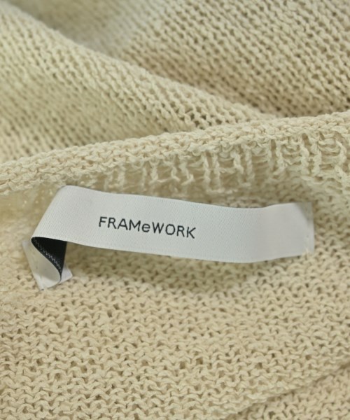 FRAMeWORK（フレームワーク）ニット・セーター ベージュ サイズ:F レディース/2200689433061
